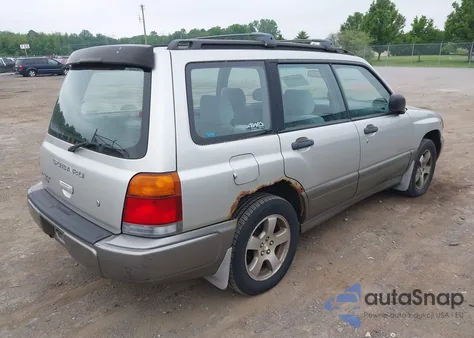 2000 Subaru Forester S from USA, damaged, VIN JF1SF6550YH723106